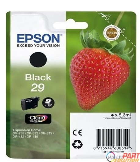 Epson Strawberry 29 Black Ink Cartridge